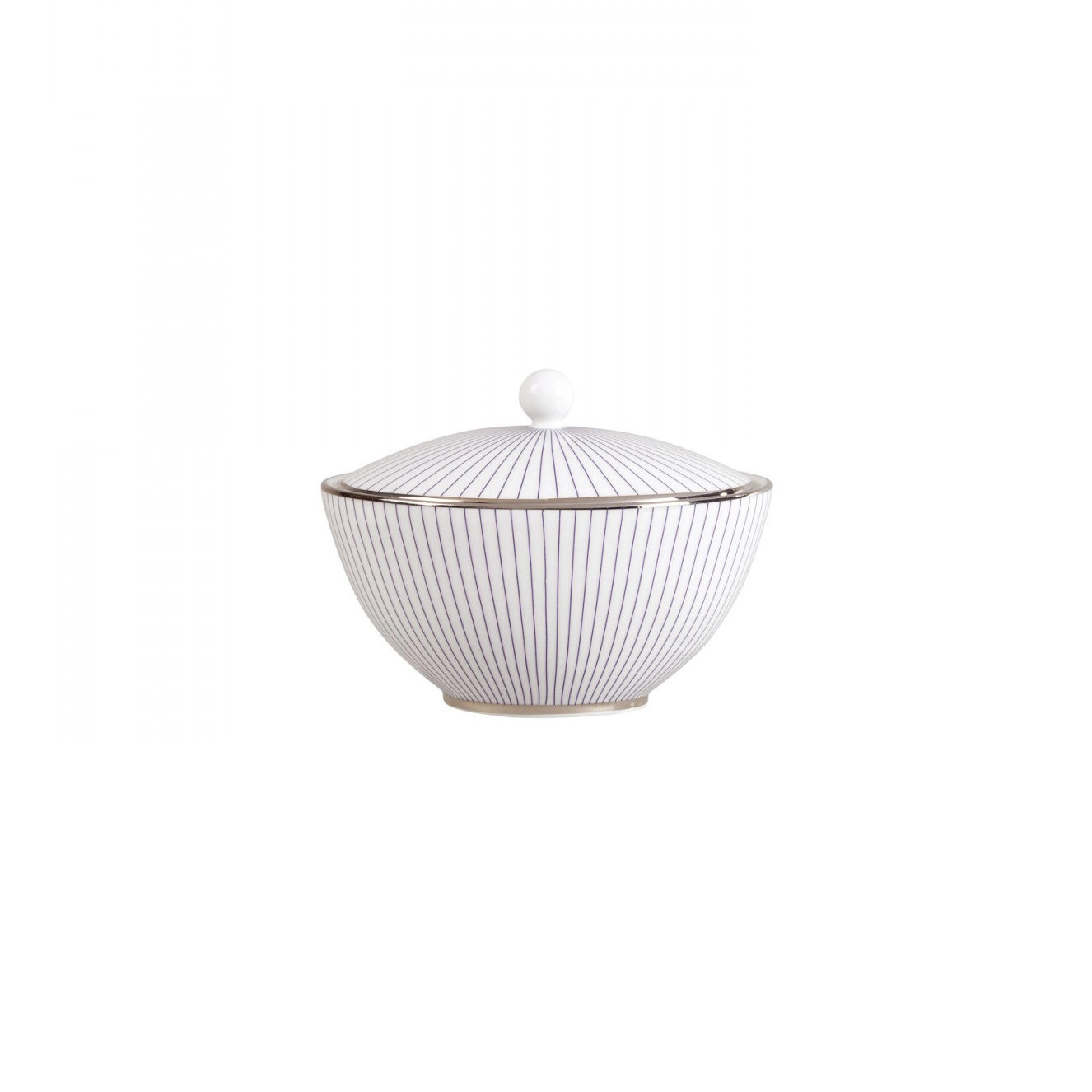 Wedgwood Sucrier Avec Couvercle Pinstripe 3 Wedgwood Sucrier Avec Couvercle Pinstripe