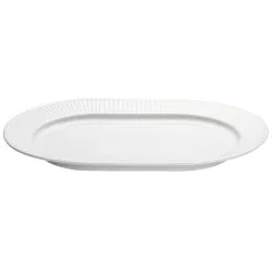 Pillivuyt Assiette De Service Ovale Plissé