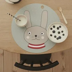 OYOY Set De Table Rabbit -magasin de tapis 40052 01 02 2883ab0313