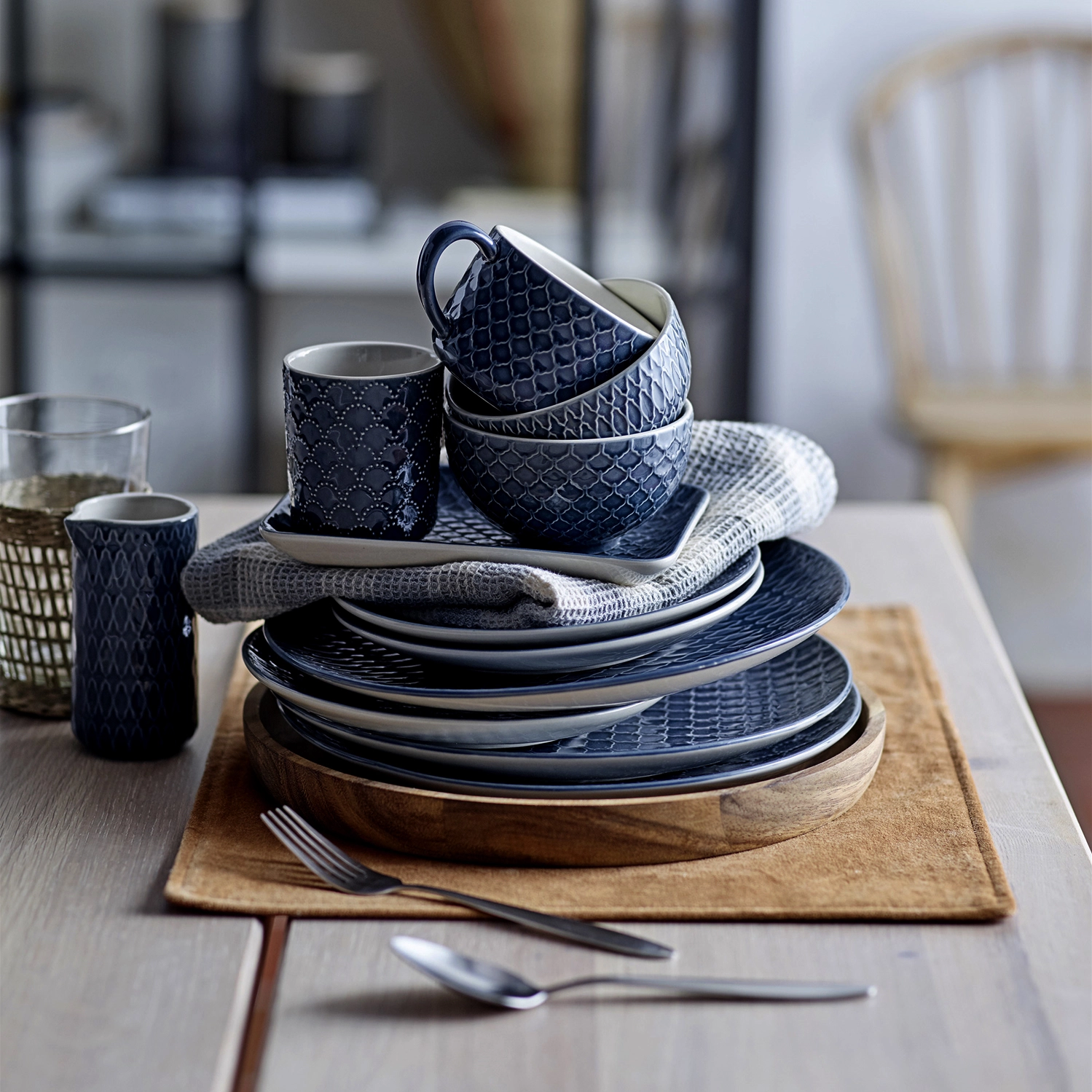 Set De Table Bloomingville 35x50cm 4 Set De Table Bloomingville 35x50cm – Image 2