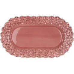 PotteryJo Plat à Service Oval Ditsy