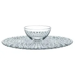 Nachtmann Plat à Gâteau/chip And Dip Bossa Nova -magasin de tapis 44650 01 02 f03ca187d5 1