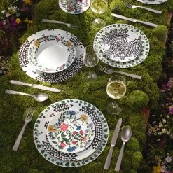 Rosenthal Plat à Service Magic Garden Foliage Ø33 Cm -magasin de tapis 45055 01 03 13a634b48e
