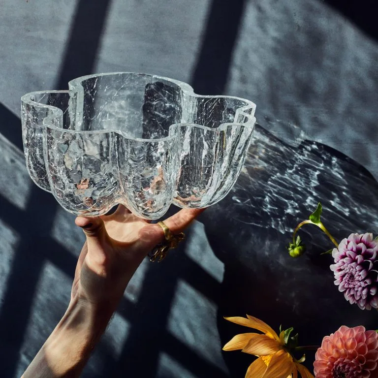 Kosta Boda Bol Crackle 105 Mm 7 Kosta Boda Bol Crackle 105 Mm – Image 5