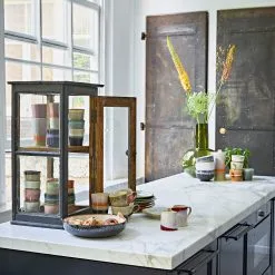 HKliving Bol à Dessert 70's 4 Pièces -magasin de tapis 47154 01 03 ce2076ab95