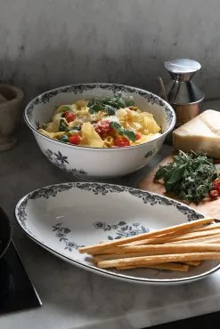 Rörstrand Plat à Service Ostindia Svart Oval 22x33 Cm -magasin de tapis 503884 01 2 EnvironmentImage c30cfbd776