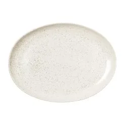 Broste Copenhagen Plat Oval Nordic Vanilla 35,5 Cm