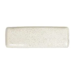 Broste Copenhagen Plat Rectangulaire Nordic Vanilla 12,5x35 Cm