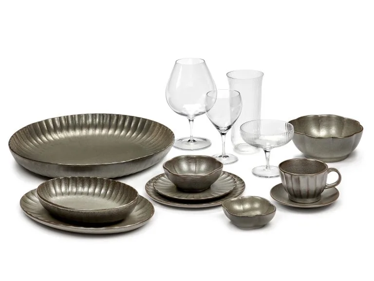 Serax Bol Strié Inku L Ø13 Cm 4 Serax Bol Strié Inku L Ø13 Cm – Image 2