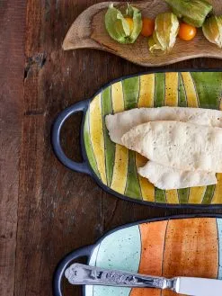 Bloomingville Plat De Service Lilie Avec Poignée 15x32,5 Cm -magasin de tapis 571562 01 10 EnvironmentImage c31b035592