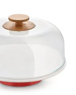 Alessi Plat à Gâteau Mattina Avec Dôme En Verre -magasin de tapis 573981 01 30 ProductImageDetail 052104da34